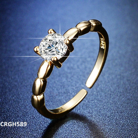 CRGH589 ZFQ Plain Ring Adjustable - TRGH