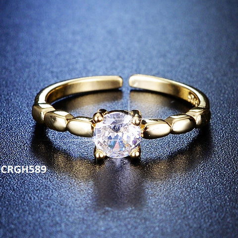 CRGH589 ZFQ Plain Ring Adjustable - TRGH