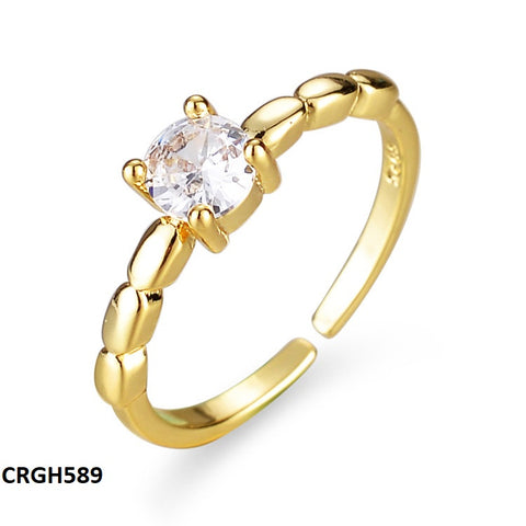CRGH589 ZFQ Plain Ring Adjustable - TRGH