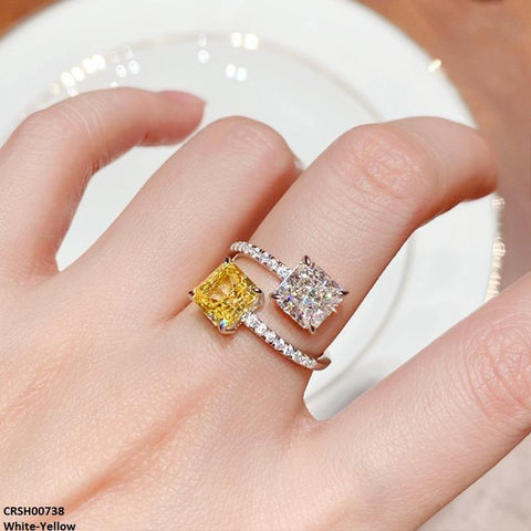 CRSH00738 CSH Double Square Adjustable Ring - TRSH