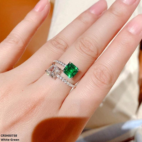 CRSH00738 CSH Double Square Adjustable Ring - TRSH