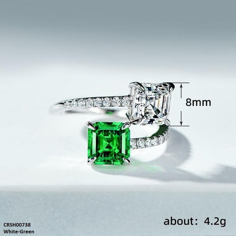 CRSH00738 CSH Double Square Adjustable Ring - TRSH