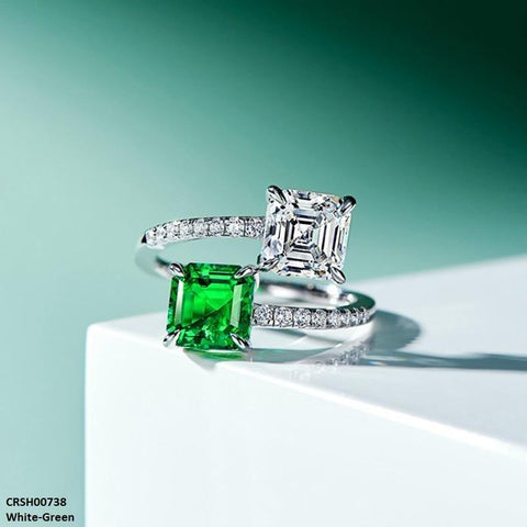 CRSH00738 CSH Double Square Adjustable Ring - TRSH