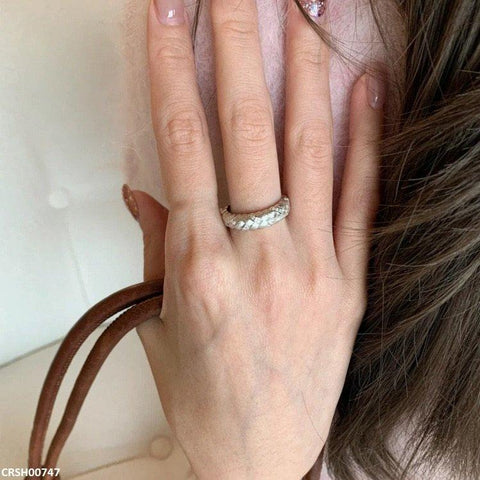CRSH00747 WNS  Woven Adjustable Ring - CRSH