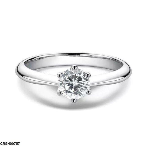 CRSH00757 JJF Round Cathedral Ring Adjustable - CRSH