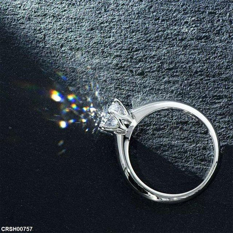 CRSH00757 JJF Round Cathedral Ring Adjustable - CRSH