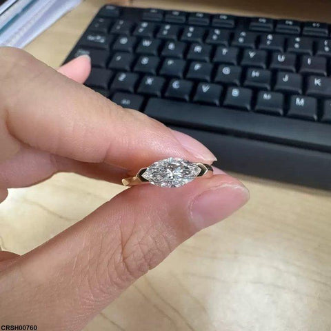 CRSH00760 BJF Marquise Stone Ring Adjustable - TRSH