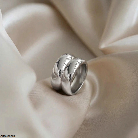 CRSH00770 DGF Plain Double Round Ring - CRSH