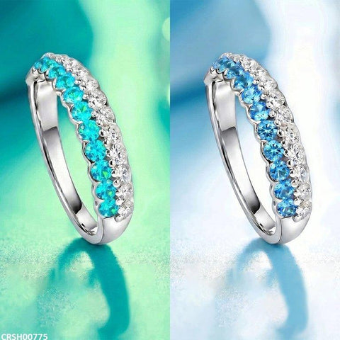 CRSH00775 GWH Double Stone Ring Adjustable - CRSH
