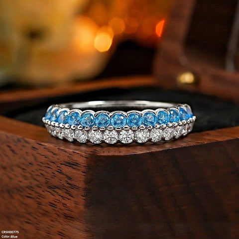 CRSH00775 GWH Double Stone Ring Adjustable - CRSH