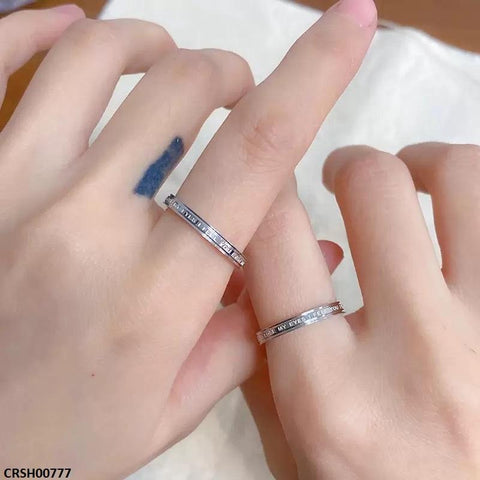 CRSH00777 DGF Embossed Inscription Ring - CRSH