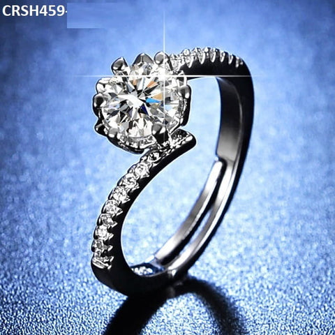 CRSH459 ZFQ Birthstone Ring Adjustable - TRSH