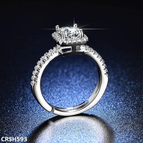 CRSH593 ZFQ Cushion Tapered Ring Adjustable - CRSH