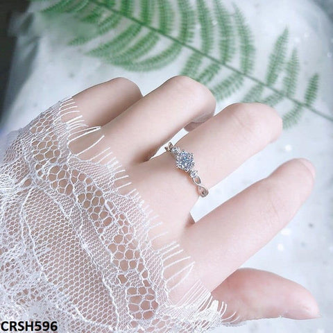 CRSH596 abc Braid Adjustable Ring - CRSH
