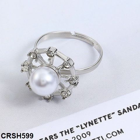 CRSH599 QWN Wheel Pearl Ring Adjustable - CRSH