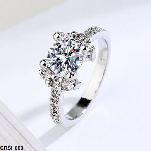 CRSH603 BLX Round Layered Ring Adjustable - CRSH