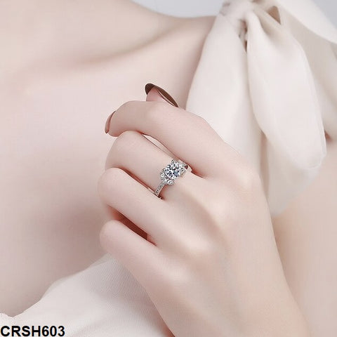 CRSH603 BLX Round Layered Ring Adjustable - CRSH
