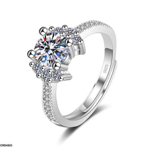 CRSH603 BLX Round Layered Ring Adjustable - CRSH