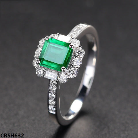 CRSH632 KRL Square Imp Adjustable Ring - TRSH
