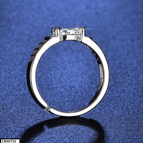 CRSH715 ZFQ Tear Stone Ring Adjustable- CRSH