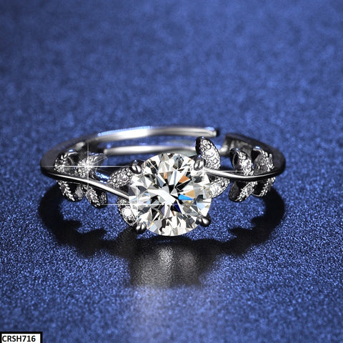 CRSH716 ZFQ Leaf Ring Adjustable- CRSH