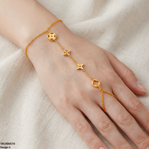 TBCH00570 MSJ Stainless Steel Different Designs Bracelet - TBCH