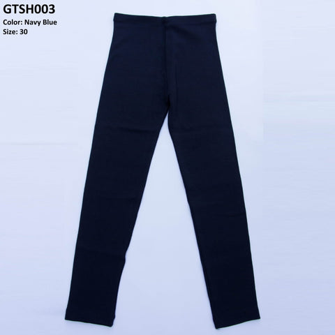 GTSH003 KSN Girls Winter Tights Cotton Lycra (Navy Blue) - GTSH