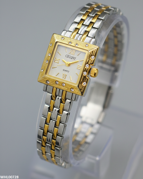 WHL00728 HWR Square Dial Women's Watch - WHL