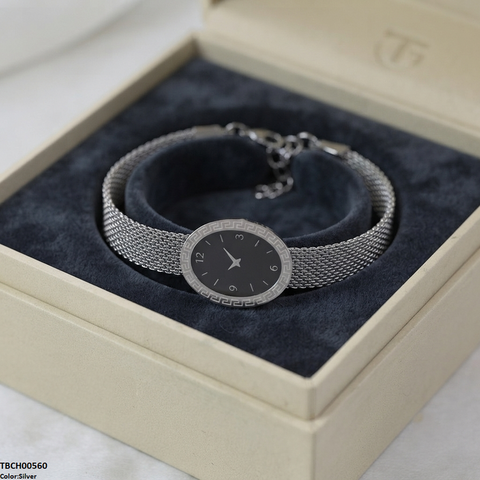 TBCH00560 ALQ Stainless Steel Oval watch Bracelet - TBCH