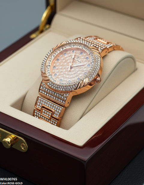 WHL00765 ZWA Double Round Bezel Women's Watch - WHL