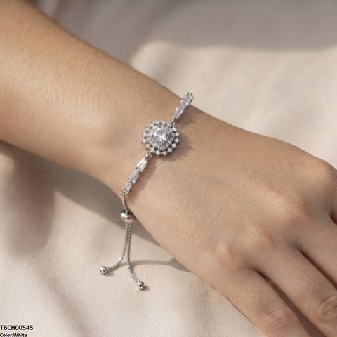 TBCH00545 MSJ Flower Bracelet Adjustable - TBCH