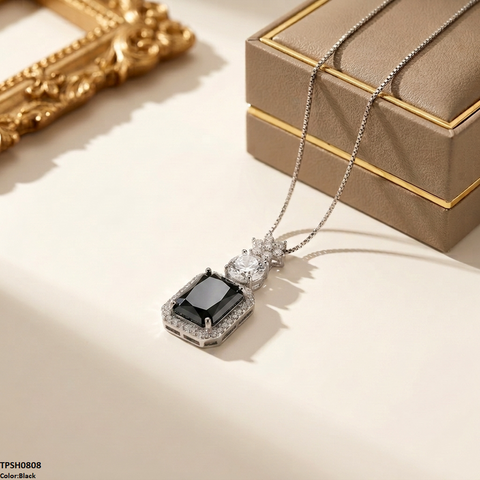 TPSH00808 MSJ Square Flower Pendant - TPSH
