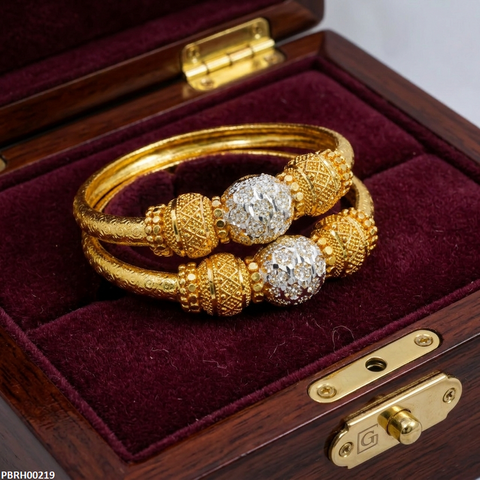 PBRH00219 MZM Round Bangles Set - PBRH