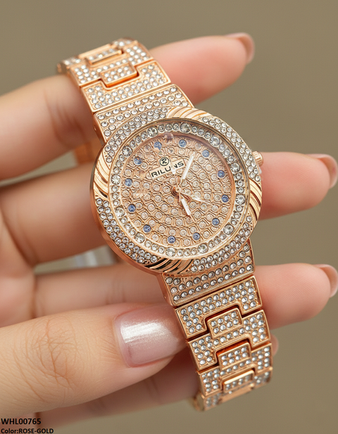 WHL00765 ZWA Double Round Bezel Women's Watch - WHL