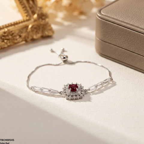 TBCH00545 MSJ Flower Bracelet Adjustable - TBCH