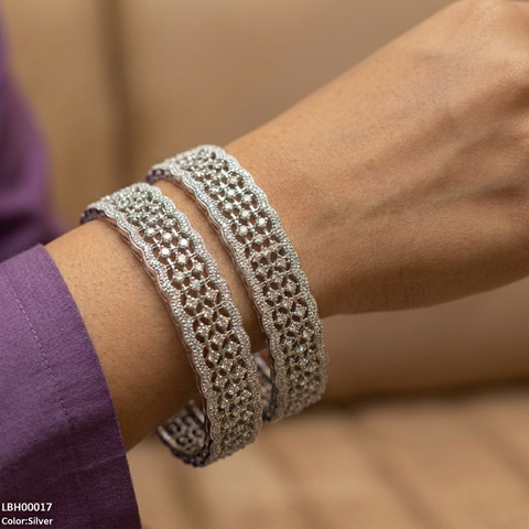 LBH00017 ANI Round Plain Bangles Set - LBH
