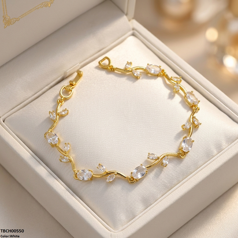 TBCH00550 MSJ Tulip Leaf Bracelet - TBCH