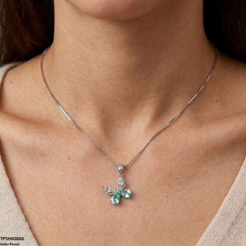 TPSH00806 MSJ Butterfly Drop Pendant - TPSH