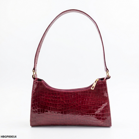HBGP00014 Crocodile Pattern Armpit Hand Bag - HBGP