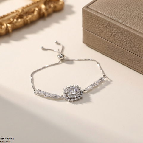 TBCH00545 MSJ Flower Bracelet Adjustable - TBCH
