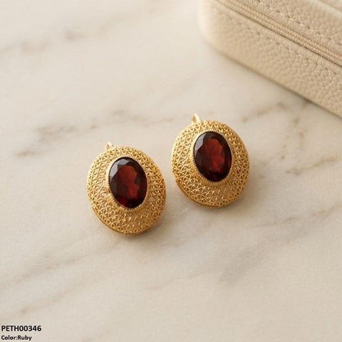 PETH00346 FRN Oval Tops Pair - PETH