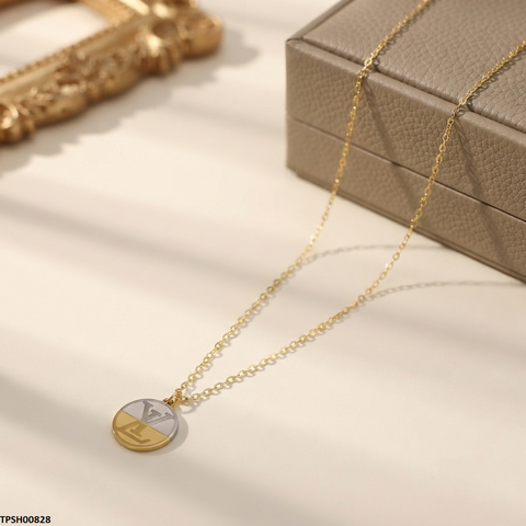 TPSH00828 ALQ Stainless Steel Round Pendant - TPSH