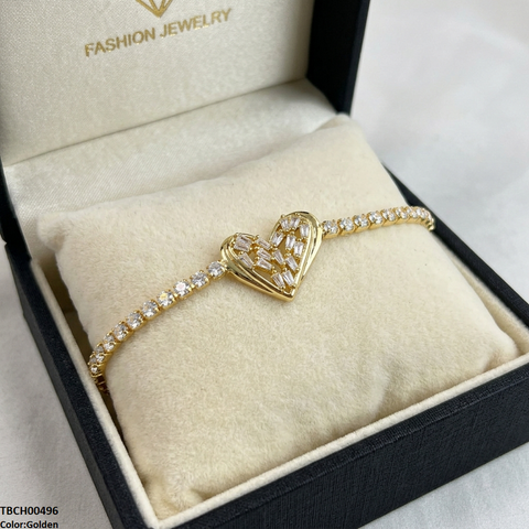 TBCH00496 DNG Heart Bracelet Adjustable - TBCH