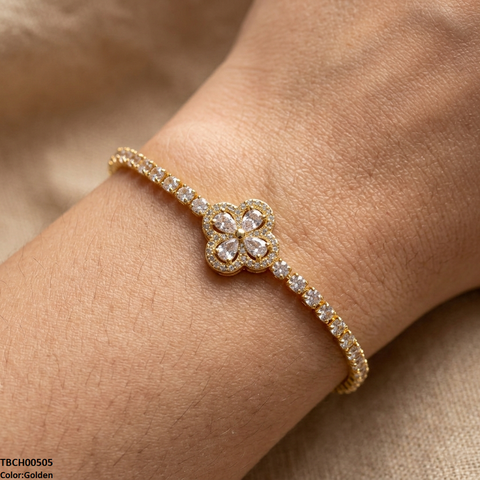 TBCH00505 DNG Flower  Bracelet Adjustable - TBCH
