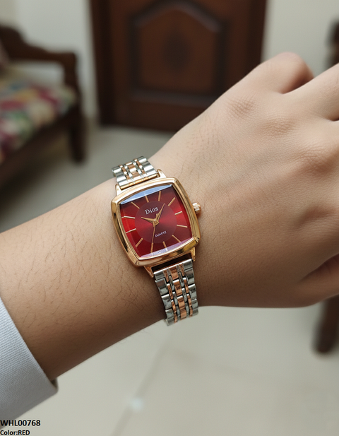 WHL00768 ZWA Square Dial Women's Watch - WHL