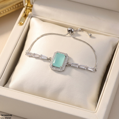 TBCH00546 MSJ Rectangle Bracelet Adjustable - TBCH