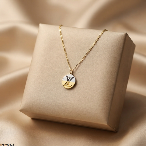 TPSH00828 ALQ Stainless Steel Round Pendant - TPSH