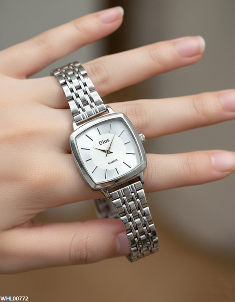 WHL00772 ZWA Square Dial Women's Watch - WHL
