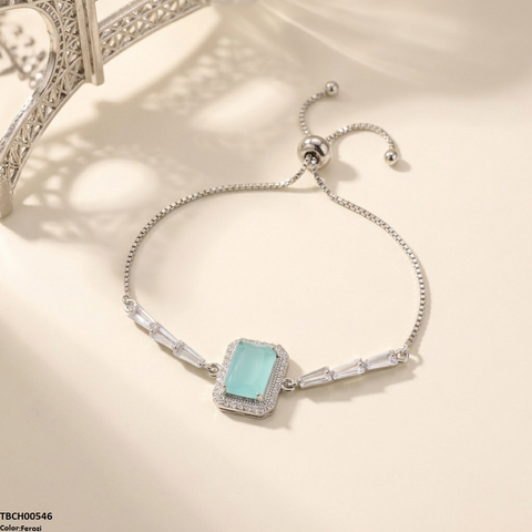 TBCH00546 MSJ Rectangle Bracelet Adjustable - TBCH
