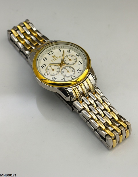 MHL00171 IWA Round Analog Dial Men's Watch - MHL